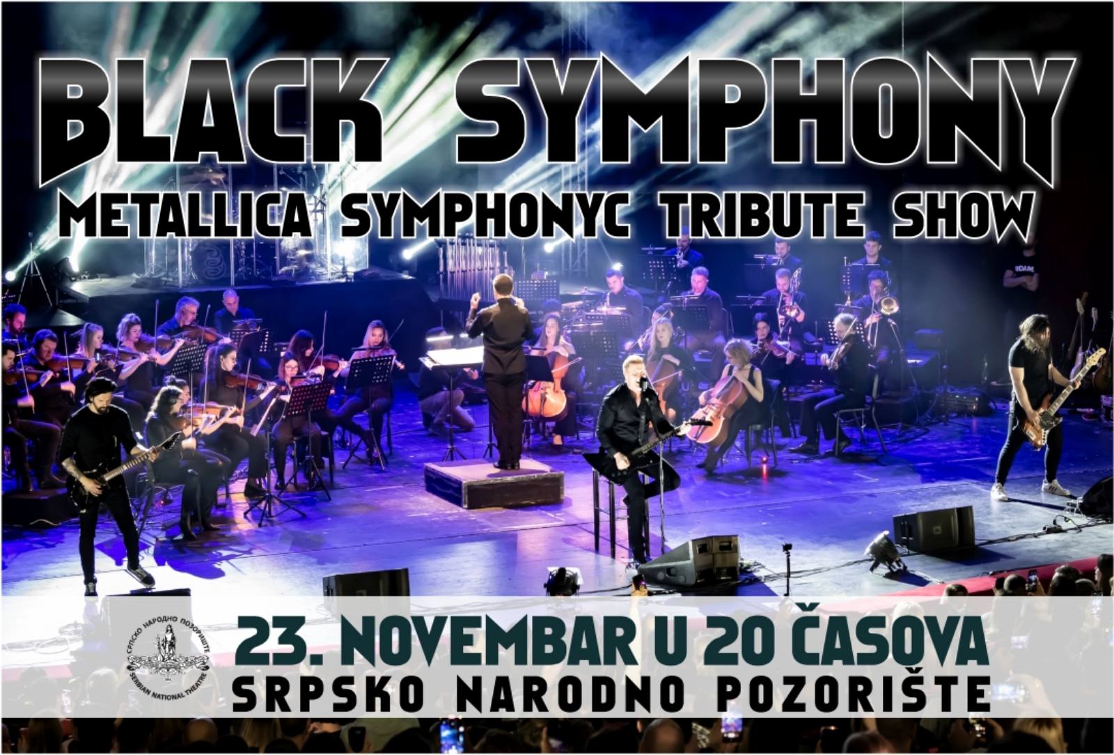 Metallica tribute band i Zrenjaninska filharmonija - Black Symphony