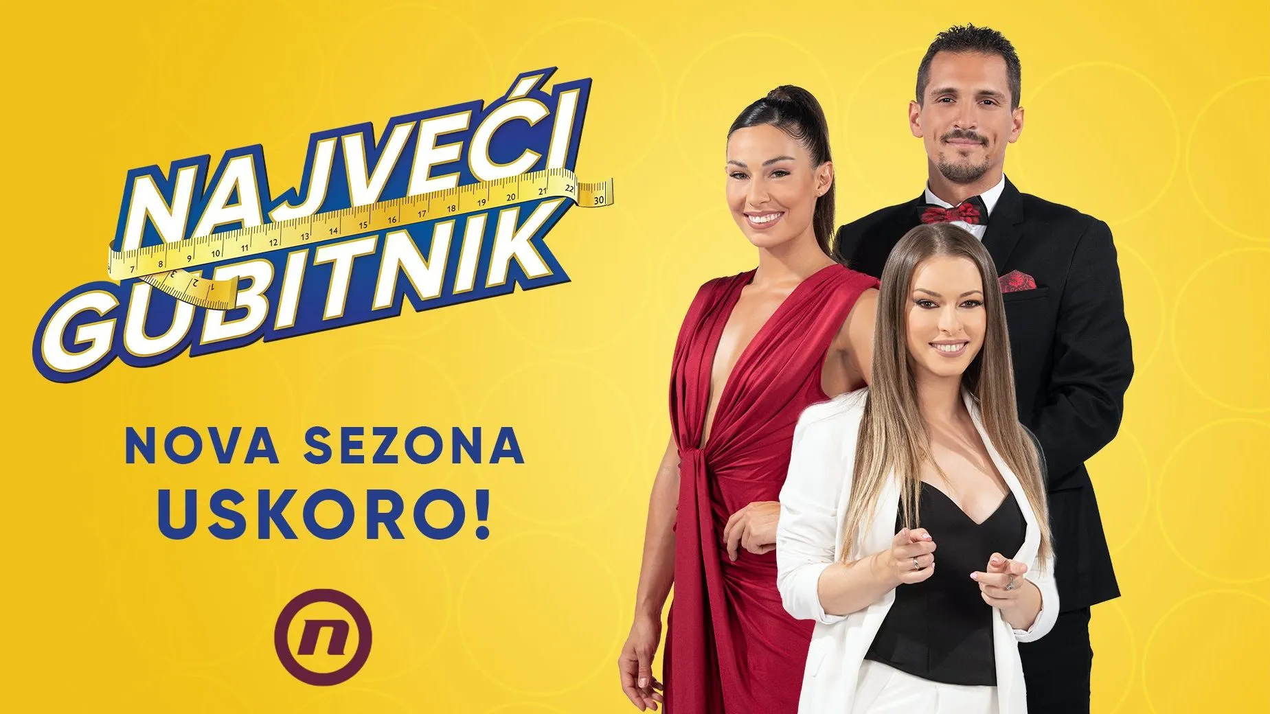 Uskoro počinje druga sezona „Najvećeg gubitnika“: 16 novih takmičara, nova voditeljka i omiljeni trenerski dvojac