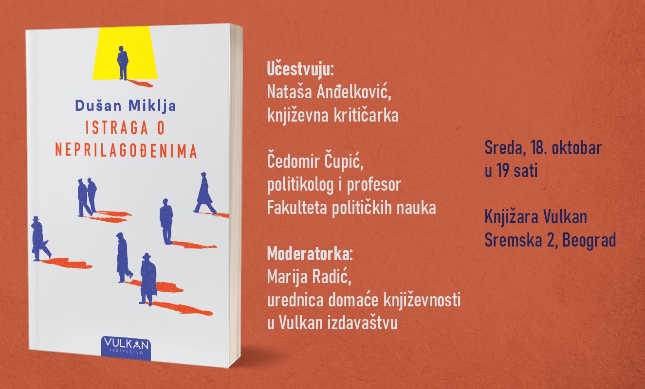 Nikola Đuričko i Dušan Miklja na Vulkanovom sajmu knjiga