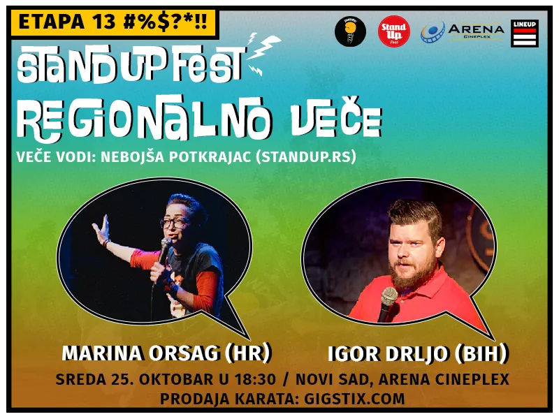 StandUpFest//Etapa 13// Beograd i Novi Sad