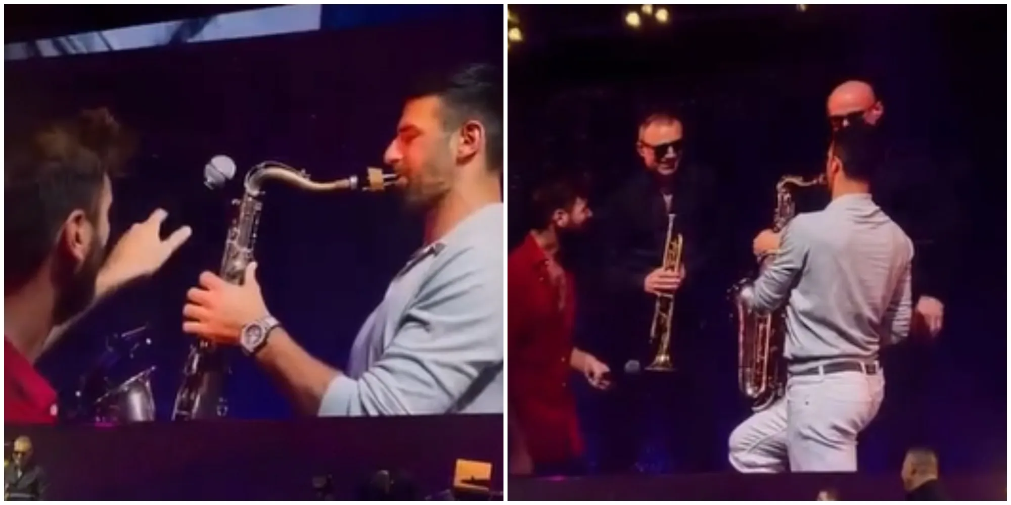 Hauser je sinoć napravio spektakl u Beogradu, ali kada se Novak Đoković pojavio na bini prava zabava je tek počela