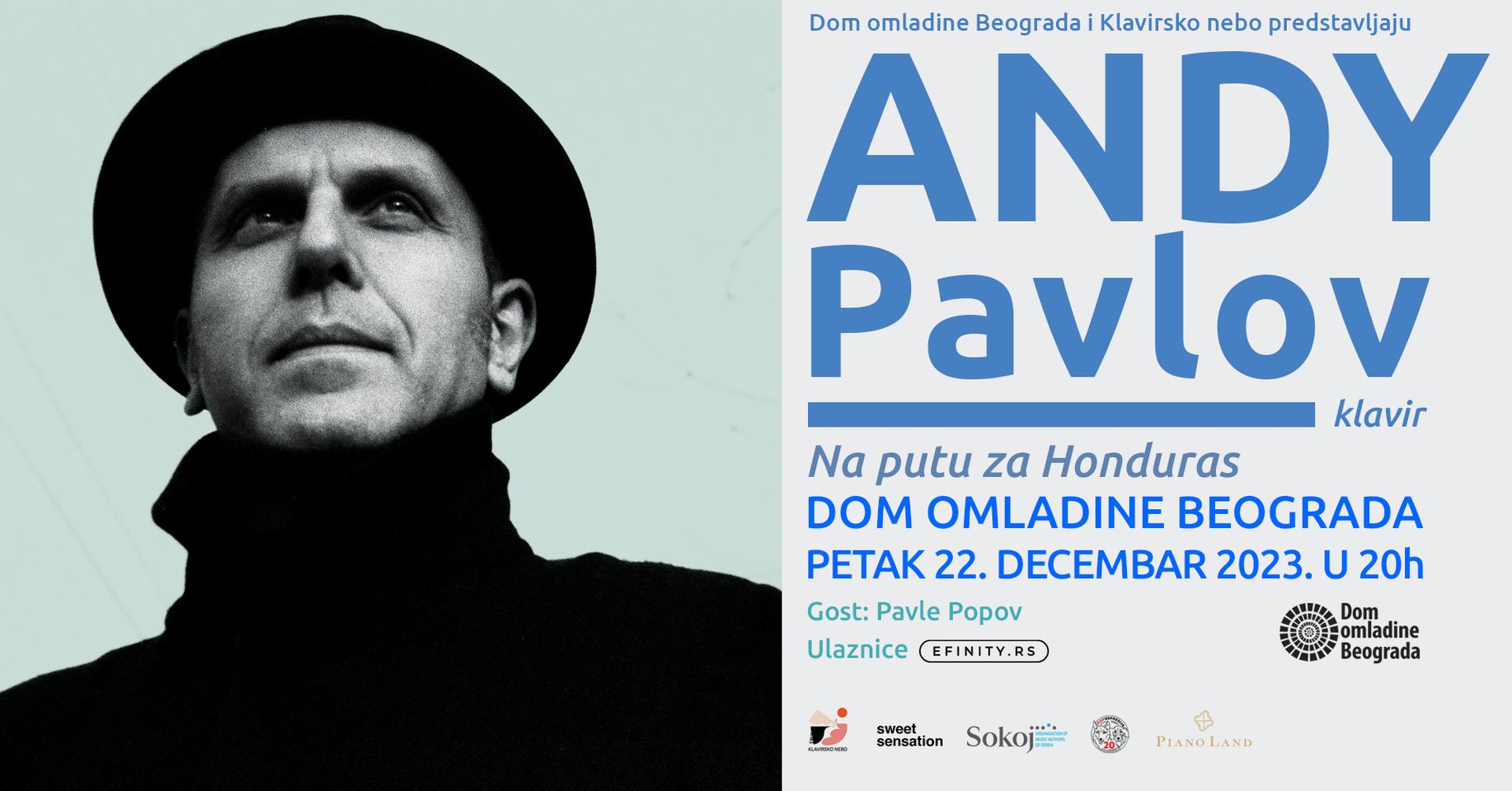 Andy Pavlov // Dom Omladine // 22.12