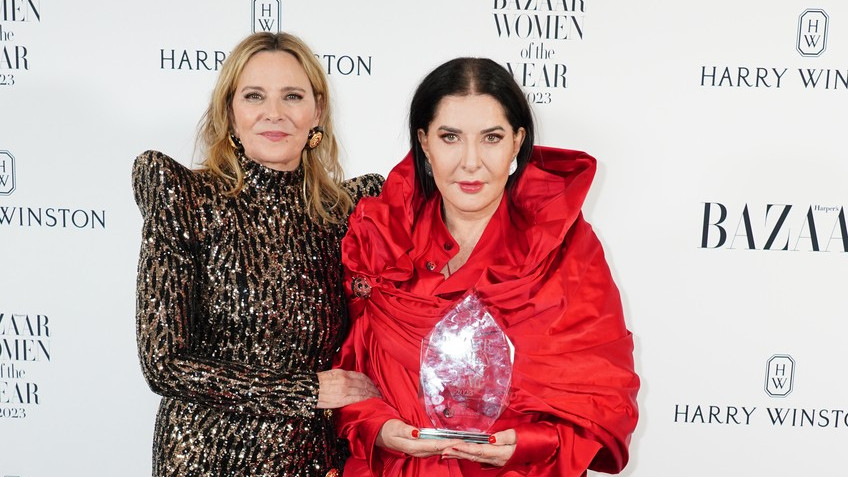 Tako to rade dive: Marina Abramović i Kim Katral oduševile izgledom na prestižnoj dodeli nagrada