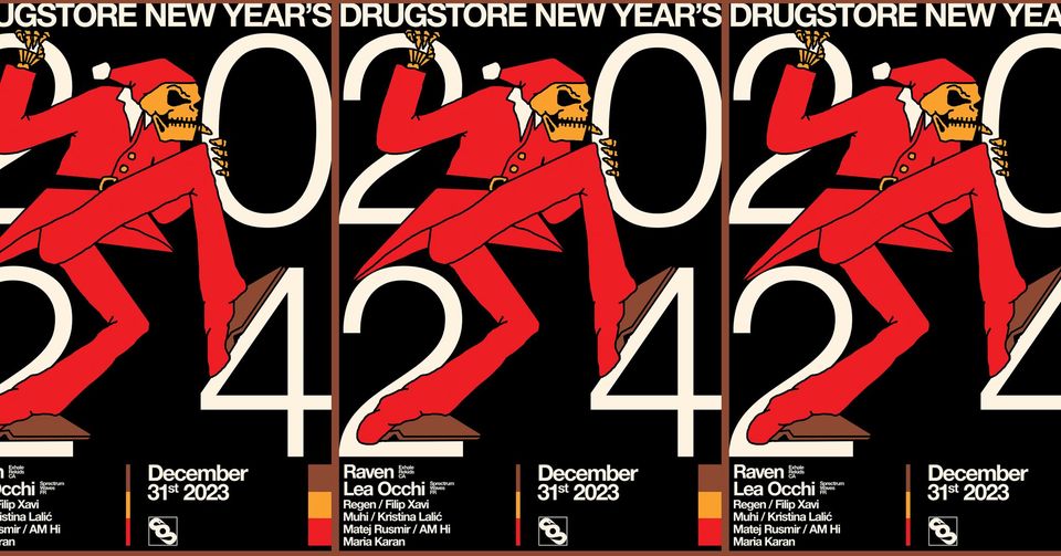 Drugstore NYE 2024 // Raven, Lea Occhi, Regen // 31.12