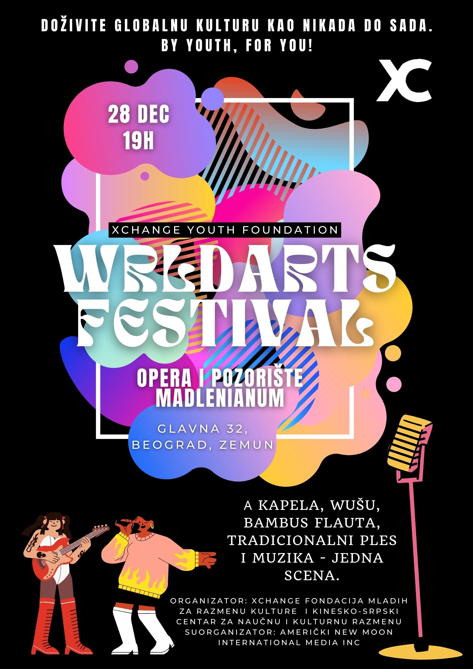 WRLDArts Festival stiže u Beograd – Doživite globalnu fuziju umetnosti i kulture