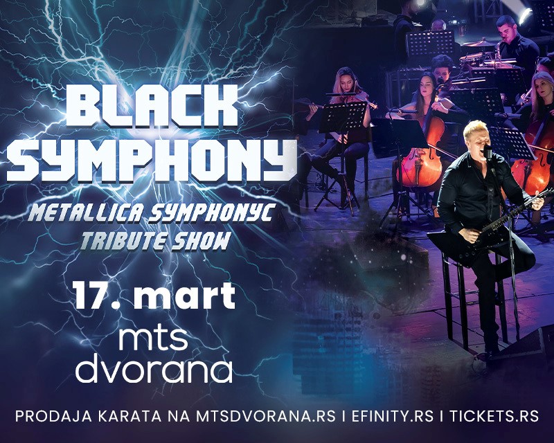 Black Symphony: Metallica symphonic tribute show // MTS Dvorana