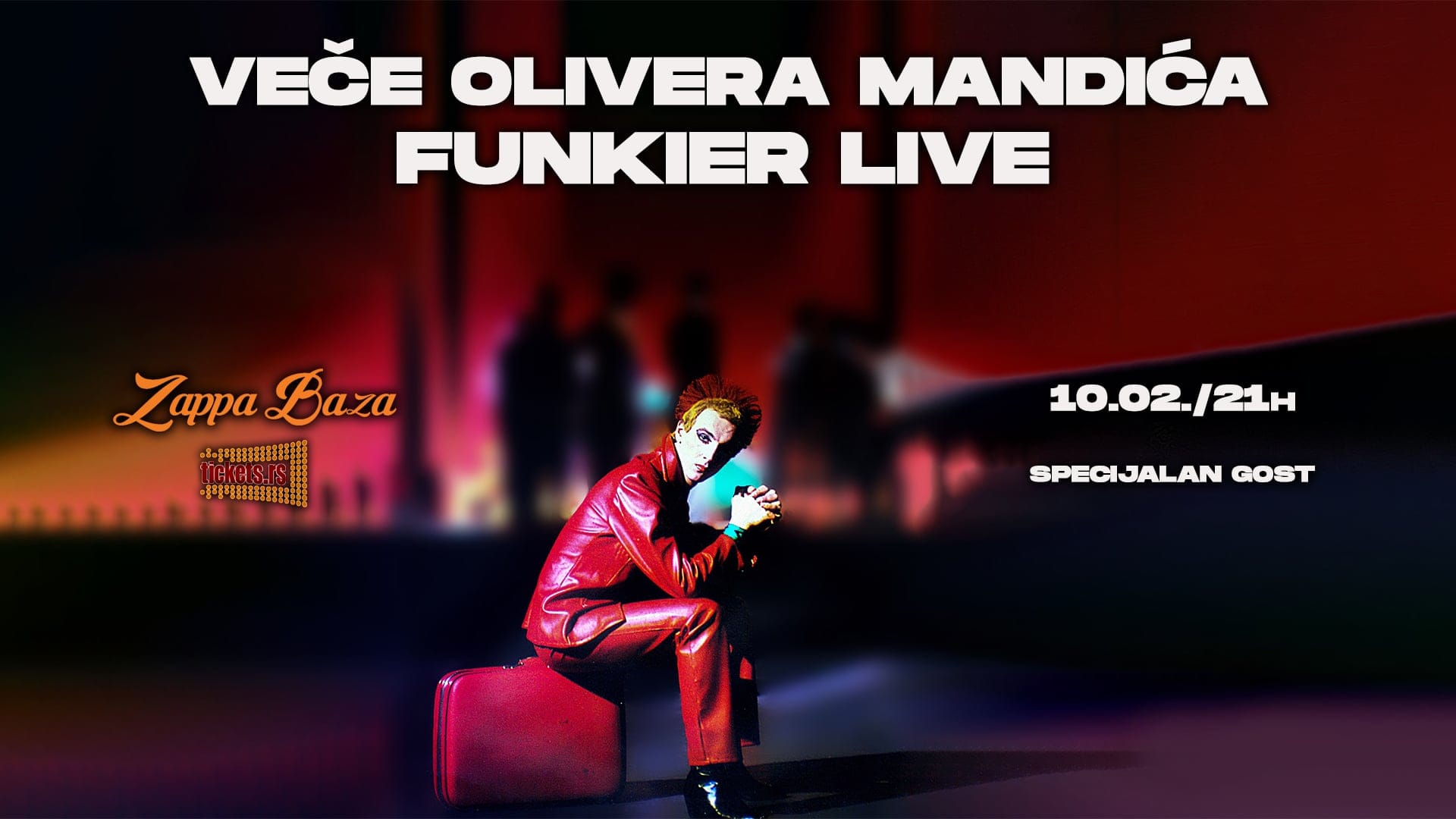 Veče Olivera Mandića - Funkier Live // Zappa Baza // 10.02.