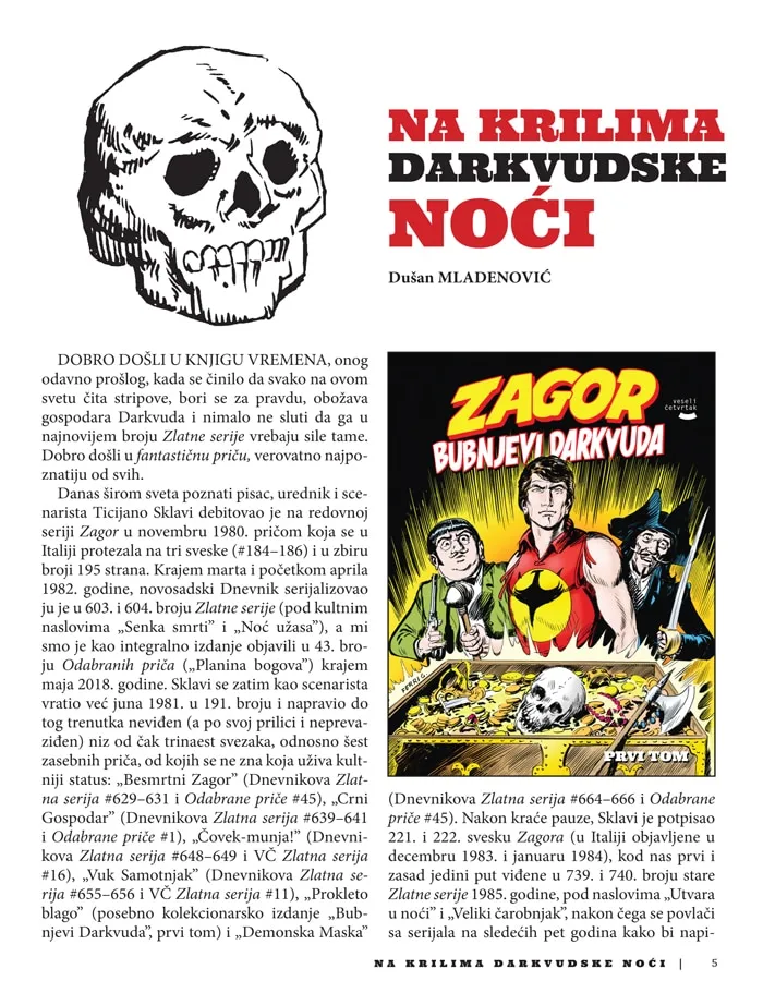 „Horde zla": Dan kada je Zagor kročio u drugi, fantazijski svet