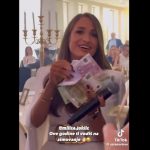 Dačićeva "snajka" okačila snimak sa veselja gde je za 2 minuta pokupila bakšiš od 5.000 evra