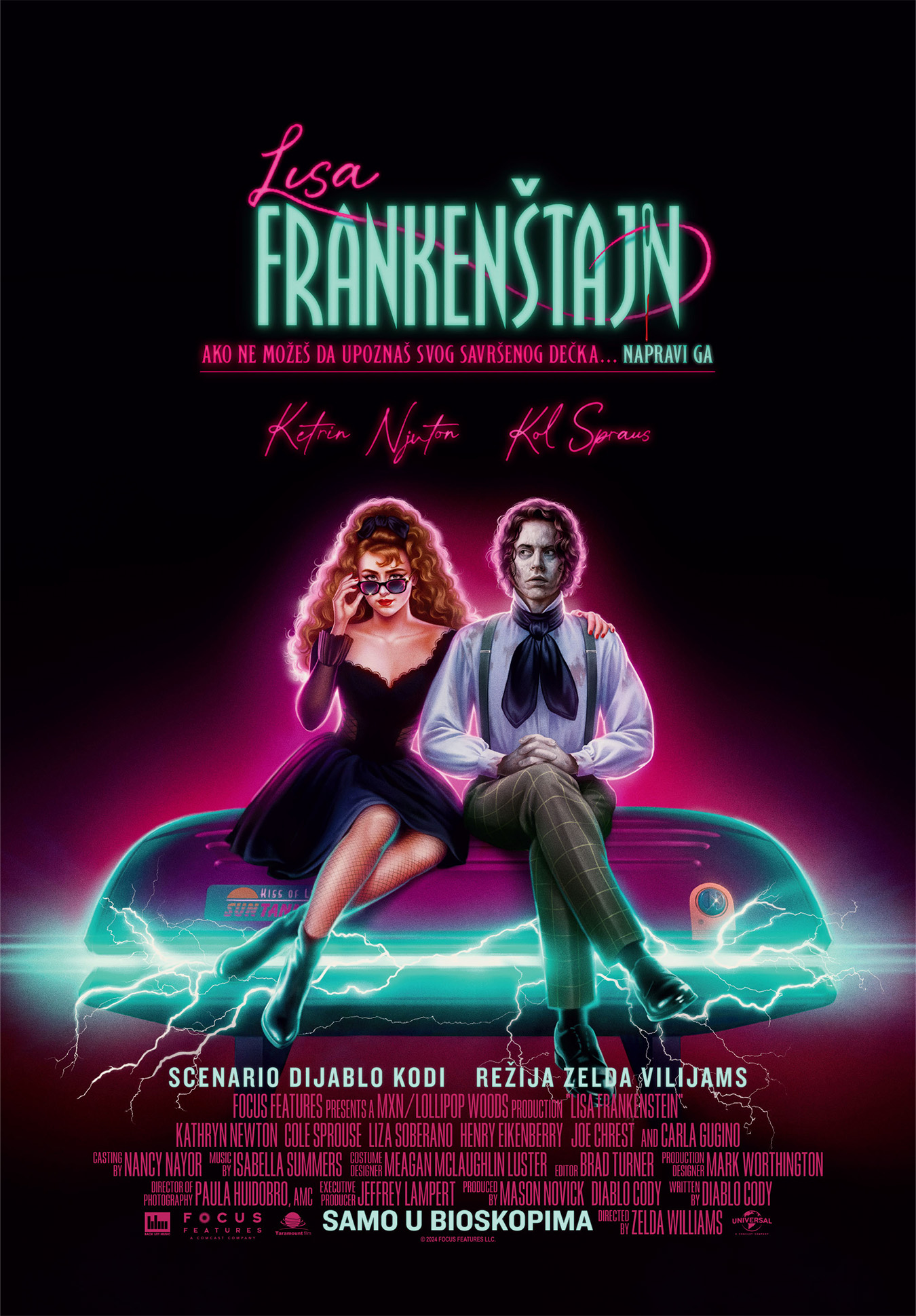 Horor komedija „Lisa Frankenštajn" stigla u bioskope