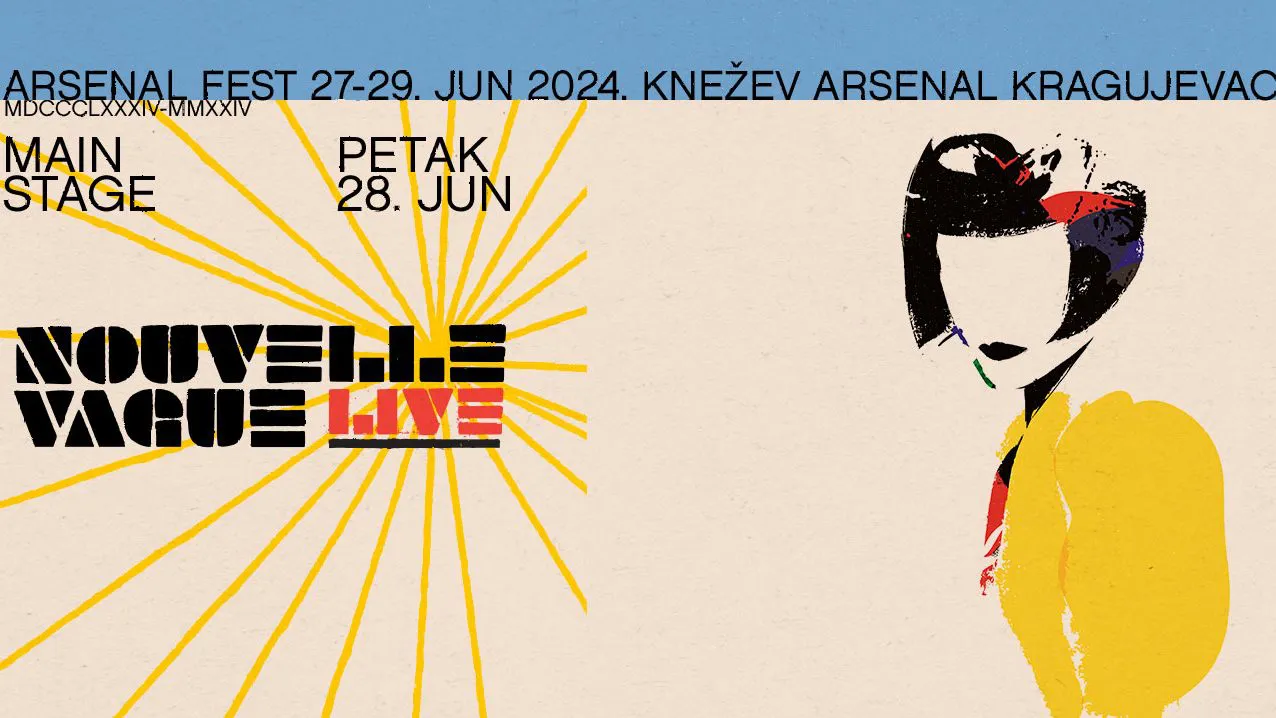Poznata nova imena na Arsenal festu 2024: Nouvelle Vague, Sivert Høyem, Partibrejkers, Jarboli…