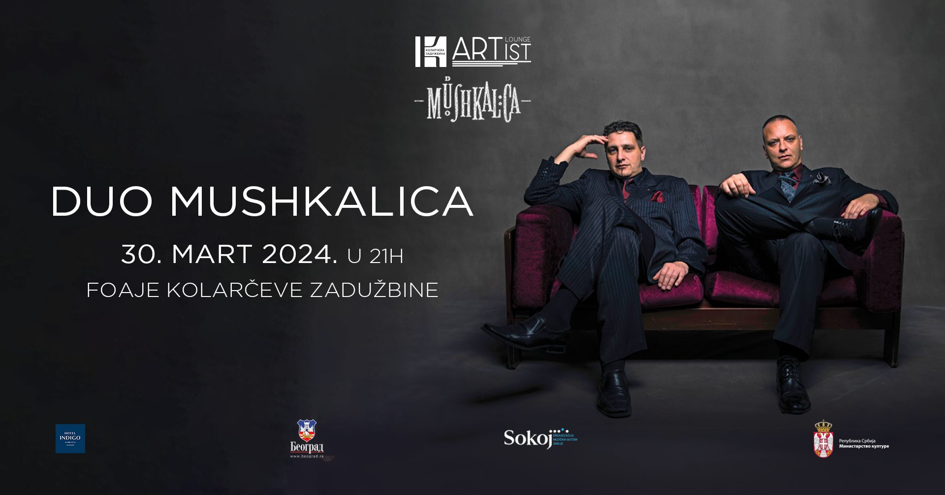Duo Mushkalica // Kolarčeva zadužbina // 30.03.