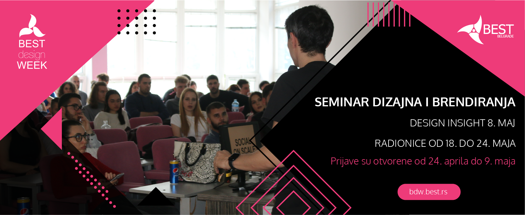 BEST design WEEK: Četrnaestu godinu zaredom sa vama u Beogradu