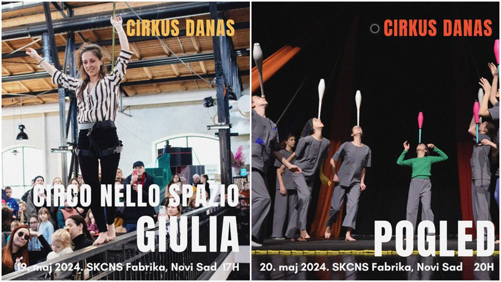 Festival "Cirkus Danas" u Novom Sadu: Četiri dana predstava, radionica i tribina