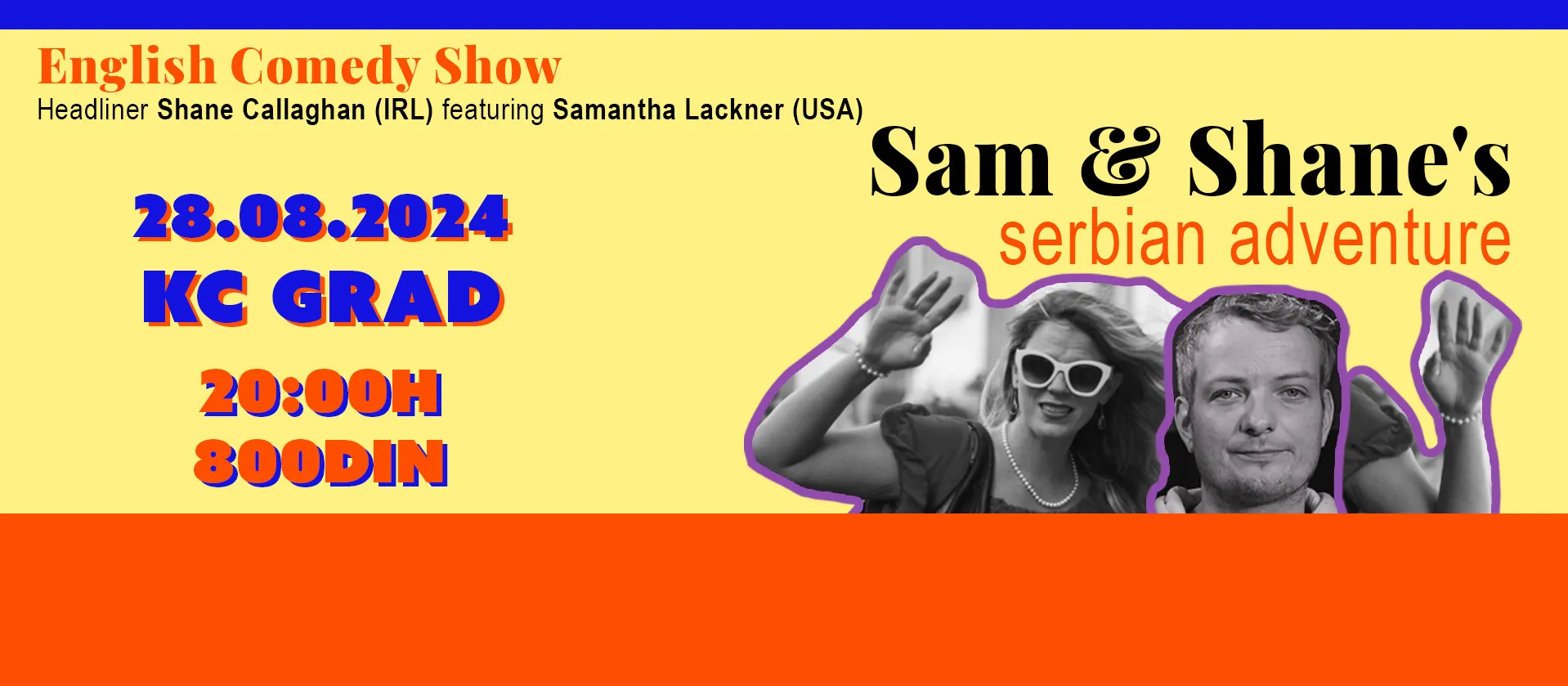 Sam & Shane's Serbian Adventure // KC Grad // 28.08.