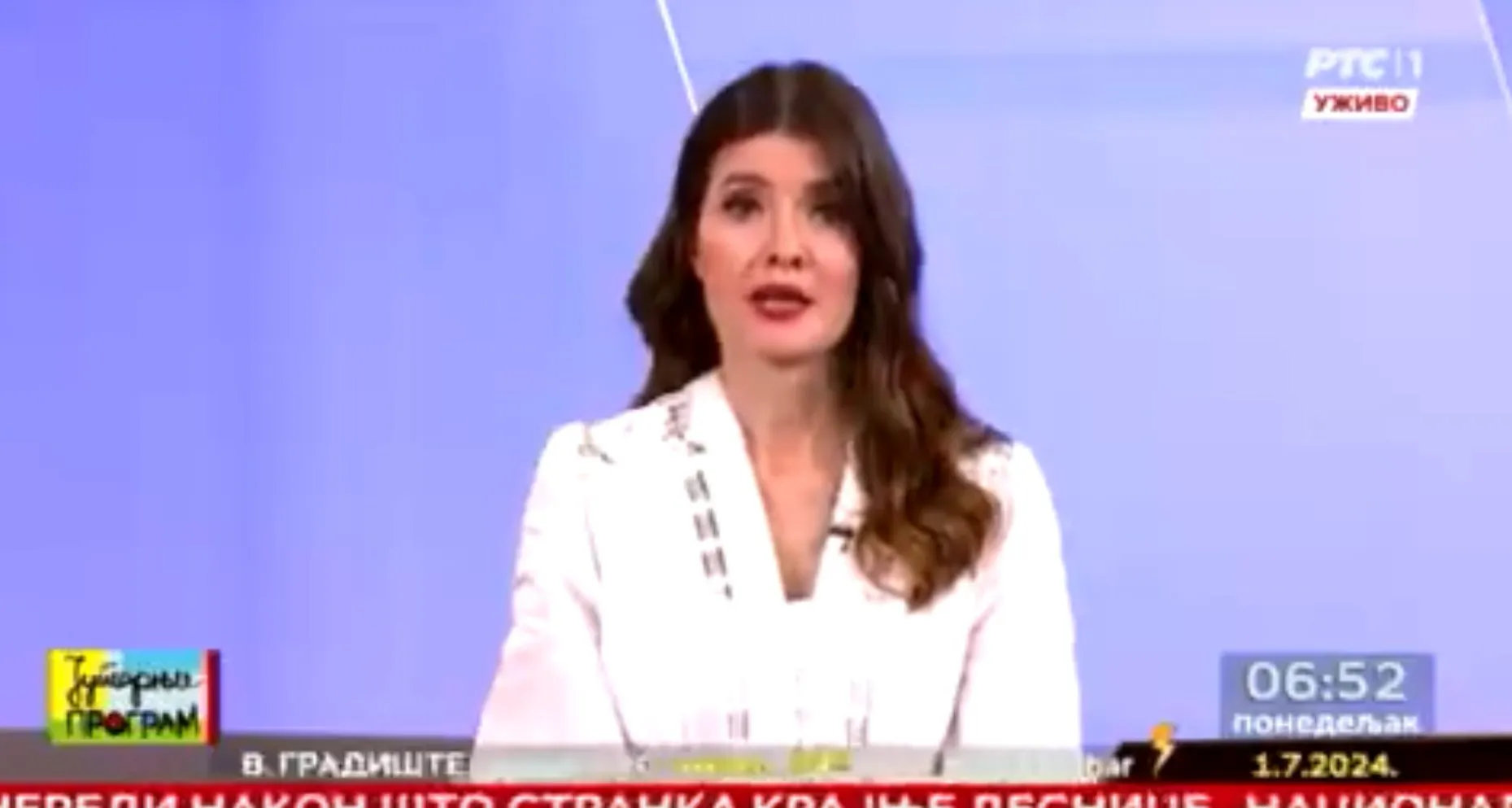 "U mensikus te ljubim": Lapsus voditeljke RTS-a postao hit na mrežama, prestali smo da brojimo koji po redu