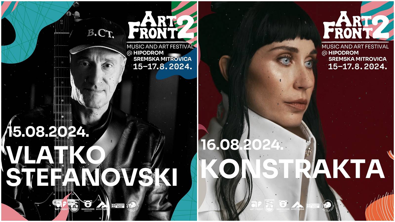 Roni Size, Konstrakta, Zoster, Buč Kesidi, Letu Štuke i mnogi drugi na Art Front 2 festivalu u Sremskoj Mitrovici