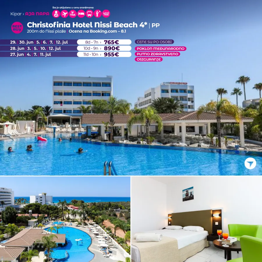Otkrijte čari ostrva sa idelnim plažama i sjajnim provodom! Za samo 455 evra! Sve uključeno za savršen odmor! 3 Otkrijte čari ostrva sa idelnim plažama i sjajnim provodom! Za samo 455 evra! Sve uključeno za savršen odmor!
