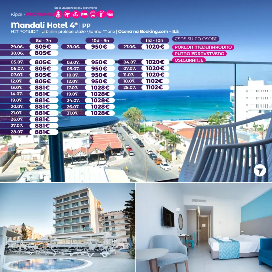 Otkrijte čari ostrva sa idelnim plažama i sjajnim provodom! Za samo 455 evra! Sve uključeno za savršen odmor! 4 Otkrijte čari ostrva sa idelnim plažama i sjajnim provodom! Za samo 455 evra! Sve uključeno za savršen odmor!