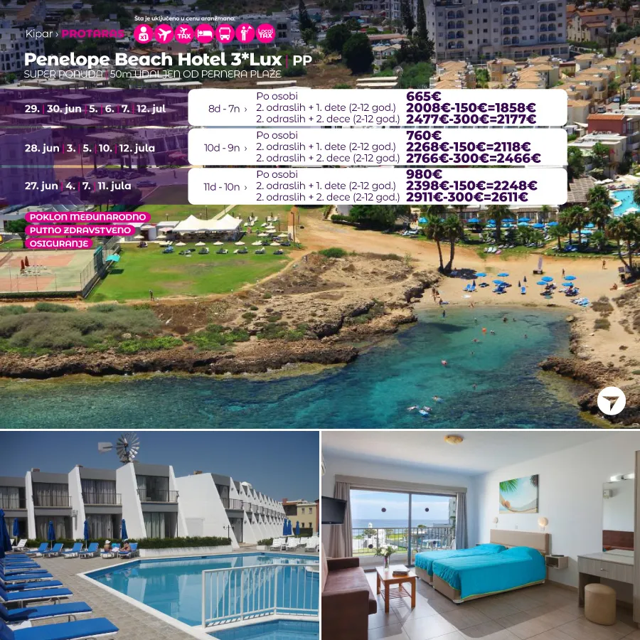 Otkrijte čari ostrva sa idelnim plažama i sjajnim provodom! Za samo 455 evra! Sve uključeno za savršen odmor! 12 Otkrijte čari ostrva sa idelnim plažama i sjajnim provodom! Za samo 455 evra! Sve uključeno za savršen odmor!