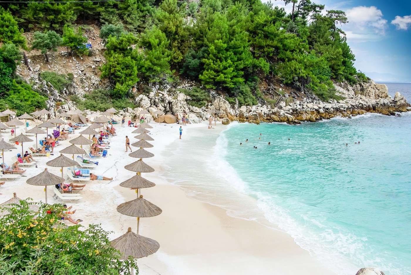 Mermerna plaža na Tasosu, mesto na kome su zalasci sunca najlepši