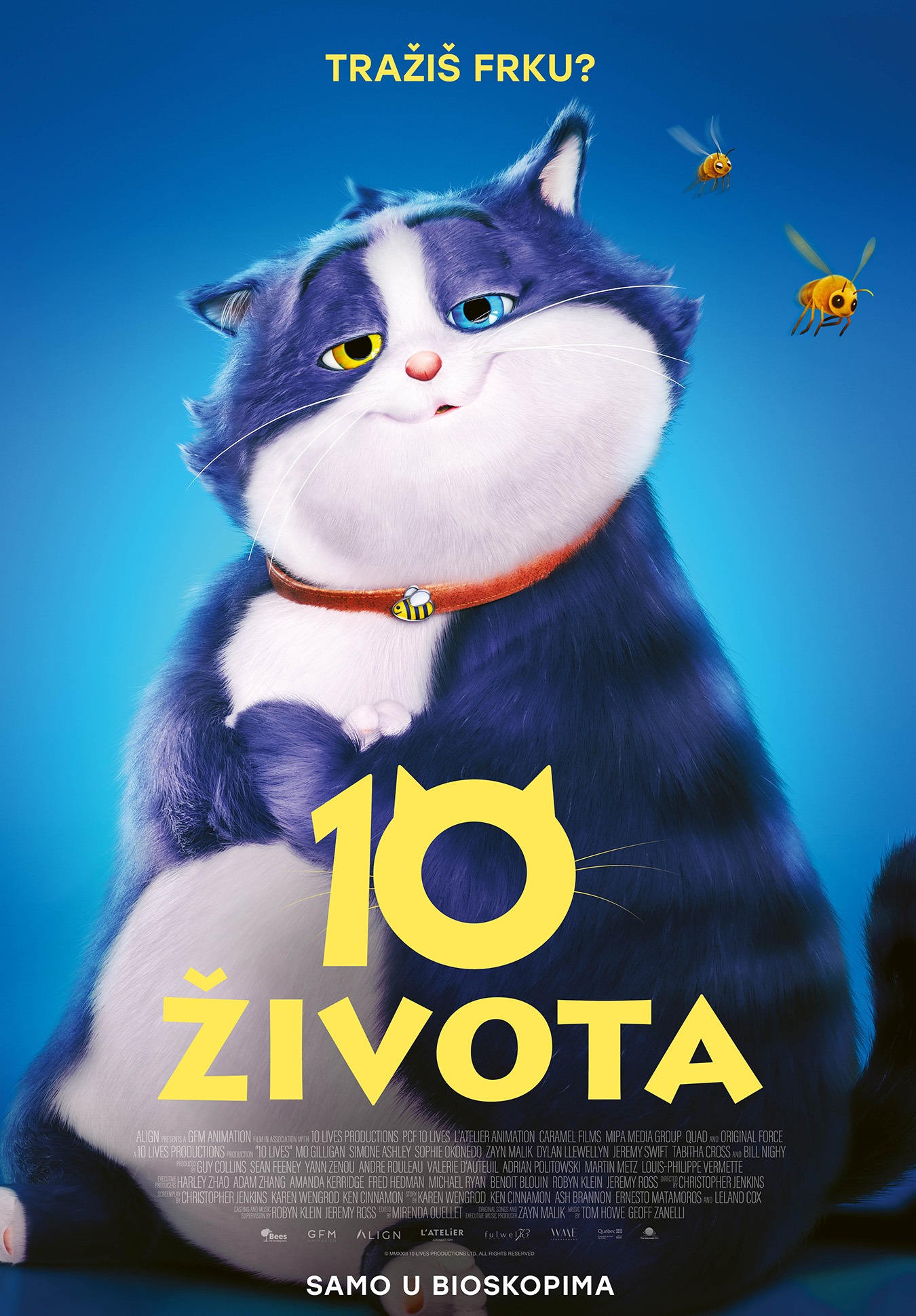 Animirana avantura „10 života" sa neodoljivim mačkom stigla u bioskope