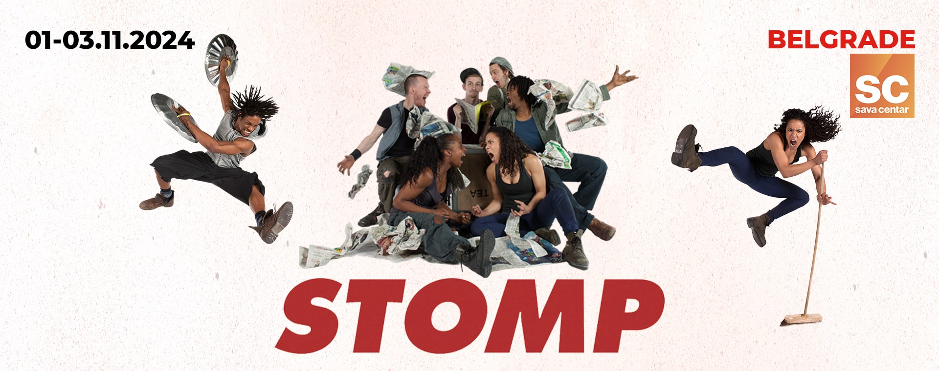 STOMP // Sava Centar // 1-3.11.