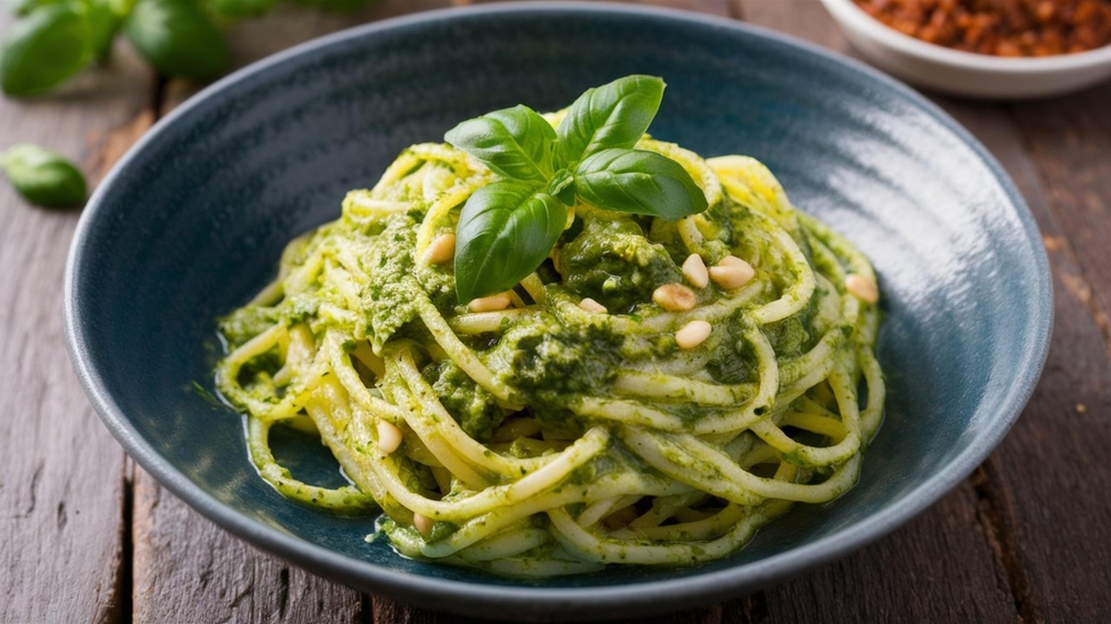 Pesto pasta, recept za sve omiljene letnje arome u jednom jelu