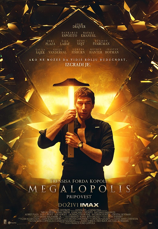 "Megalopolis" stiže u domaće bioskope 26. septembra