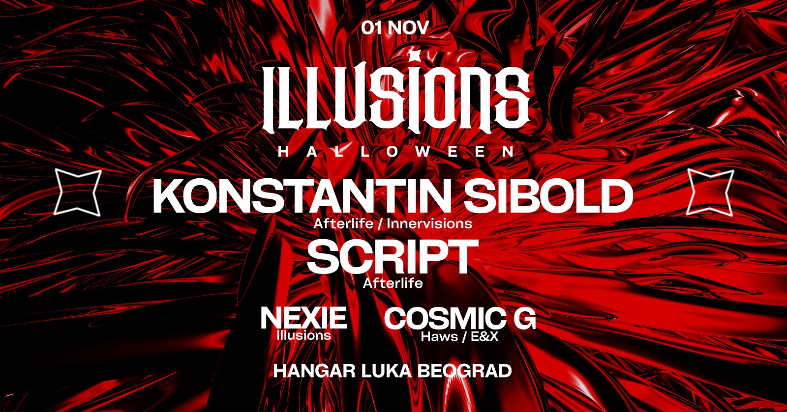 Illusions Halloween // Hangar Luka Beograd // 01.11.