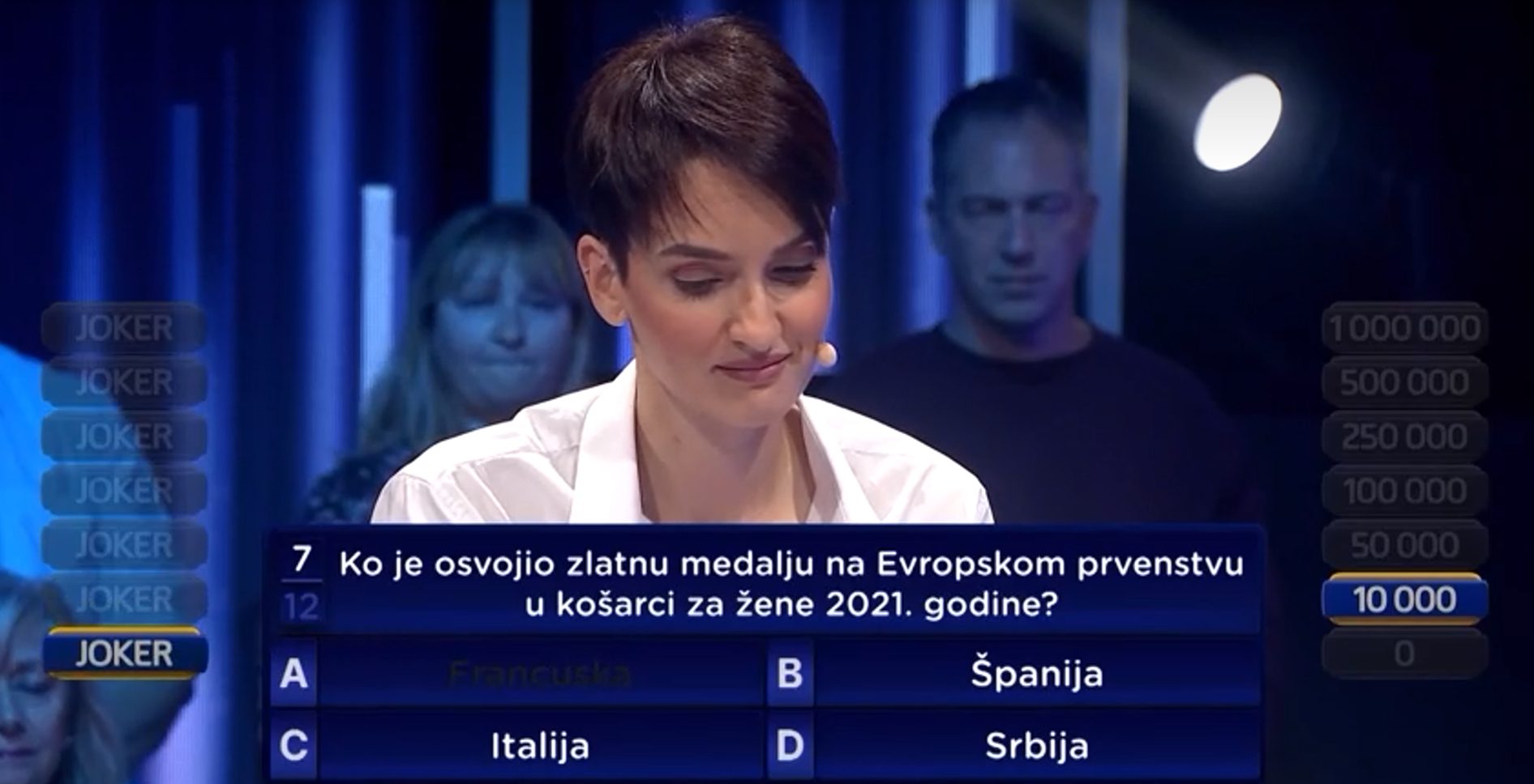 "Ovo je sramota ako ne budem znala": Takmičarka kviza „Joker“ otkrila da je bila reprezentativka Jugoslavije