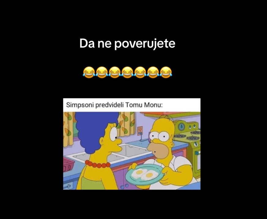 Umesto Tarabića, sad Simpsonovi proriču po Srbiji: Pogledajte kako je Homer postao Toma Mona