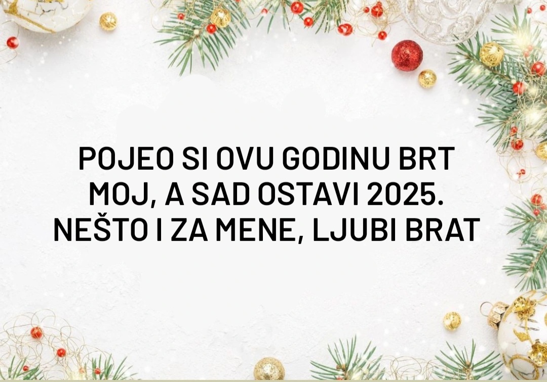 Novogodišnje čestitke koje možete poslati prijateljima, a da vas ne bude blam