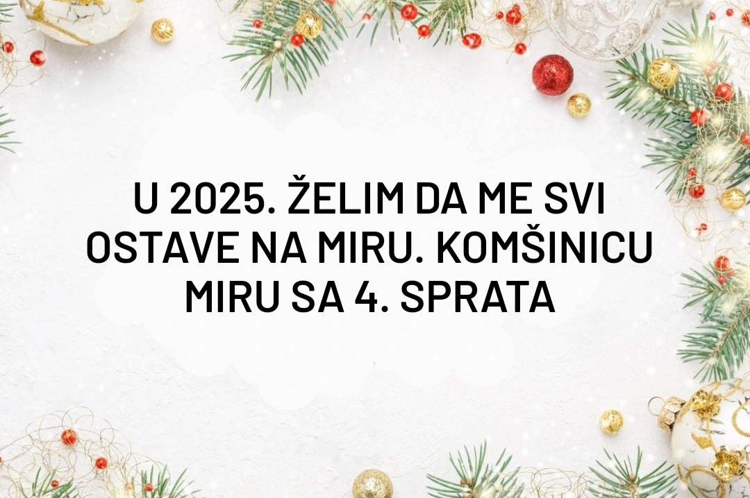 Novogodišnje čestitke koje možete poslati prijateljima, a da vas ne bude blam