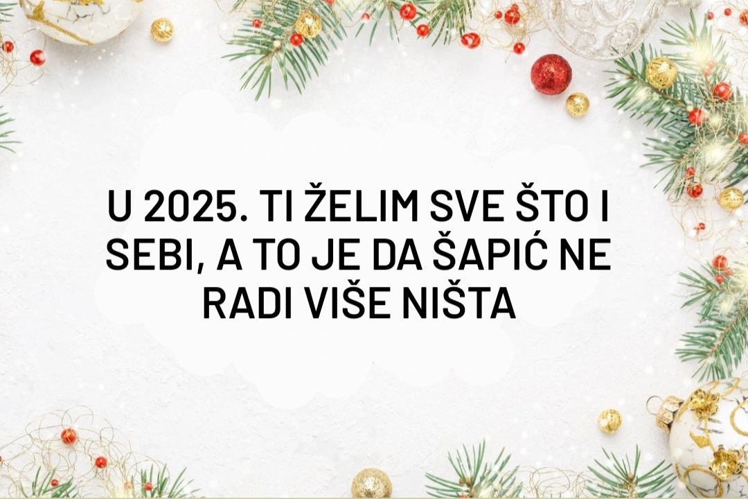 Novogodišnje čestitke koje možete poslati prijateljima, a da vas ne bude blam