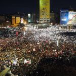 Umetnica iz Zrenjanina od fotografije protesta na Slaviji napravila je pravo reko-delo: "Ne uskraćujte nam ovo i Pikaso je sad mali"