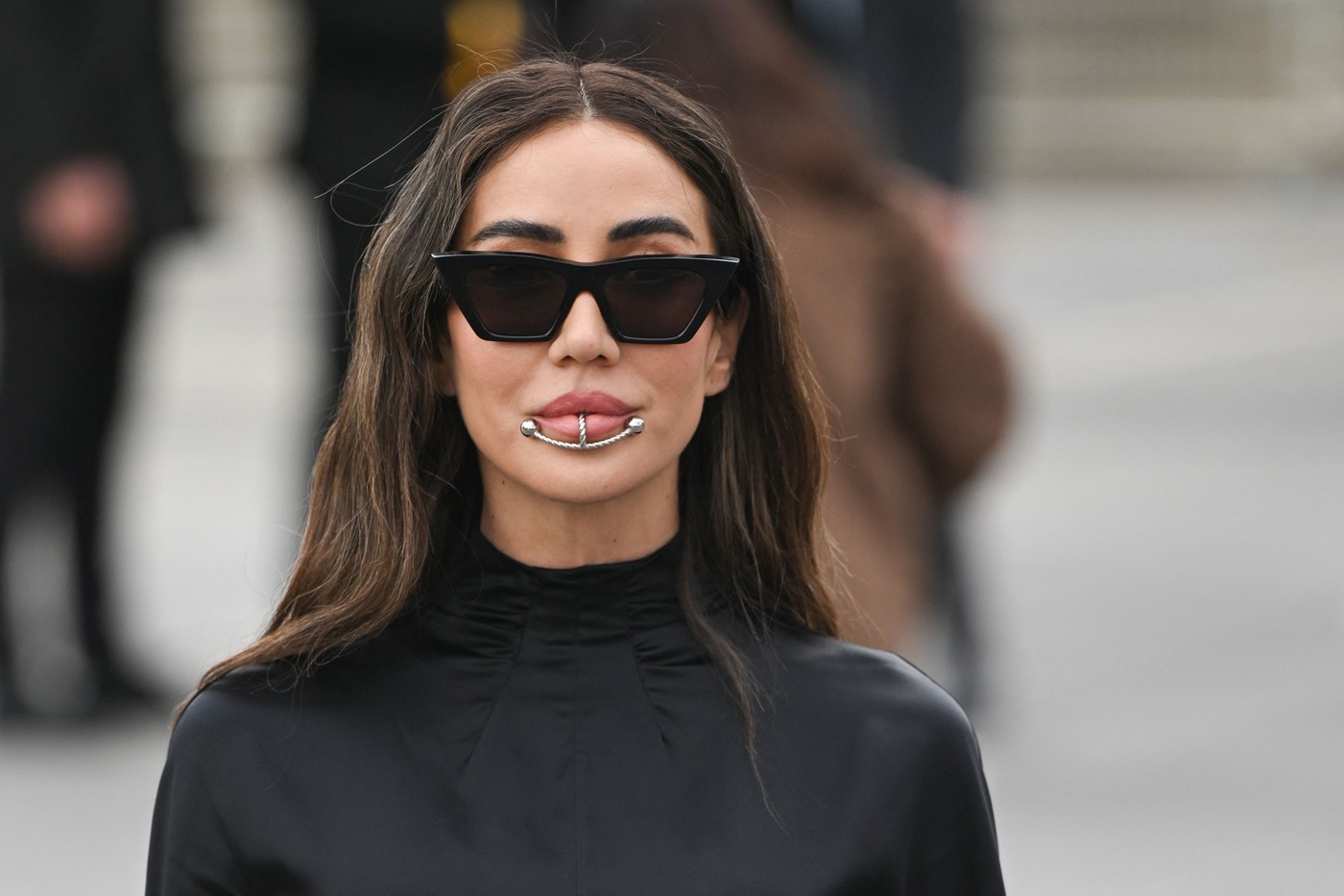 Svi su gledali u neobičan nakit na usnama Tamare Kalinić na Nedelji mode u Parizu