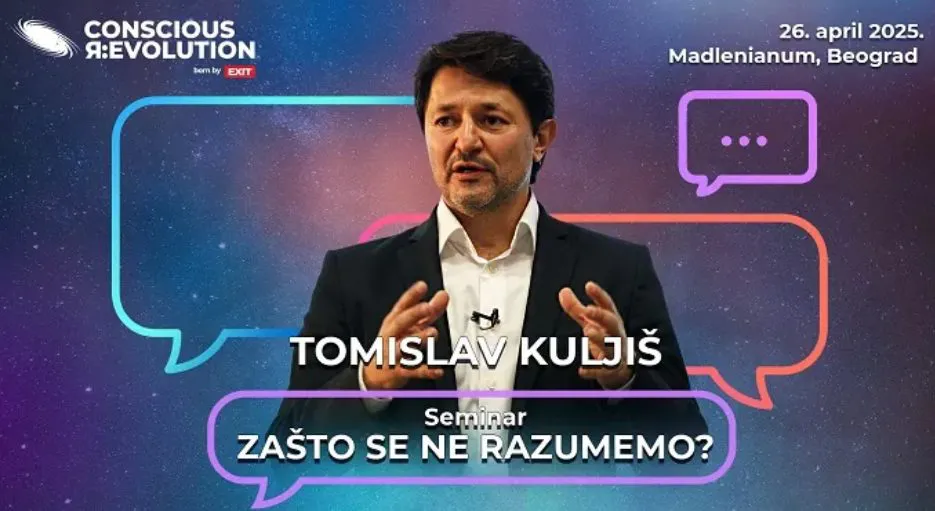 Kako nesvesno upravlja našim životom Seminar Tomislava Kuljiša „Zašto se ne razumemo“ ovog vikenda u Beogradu