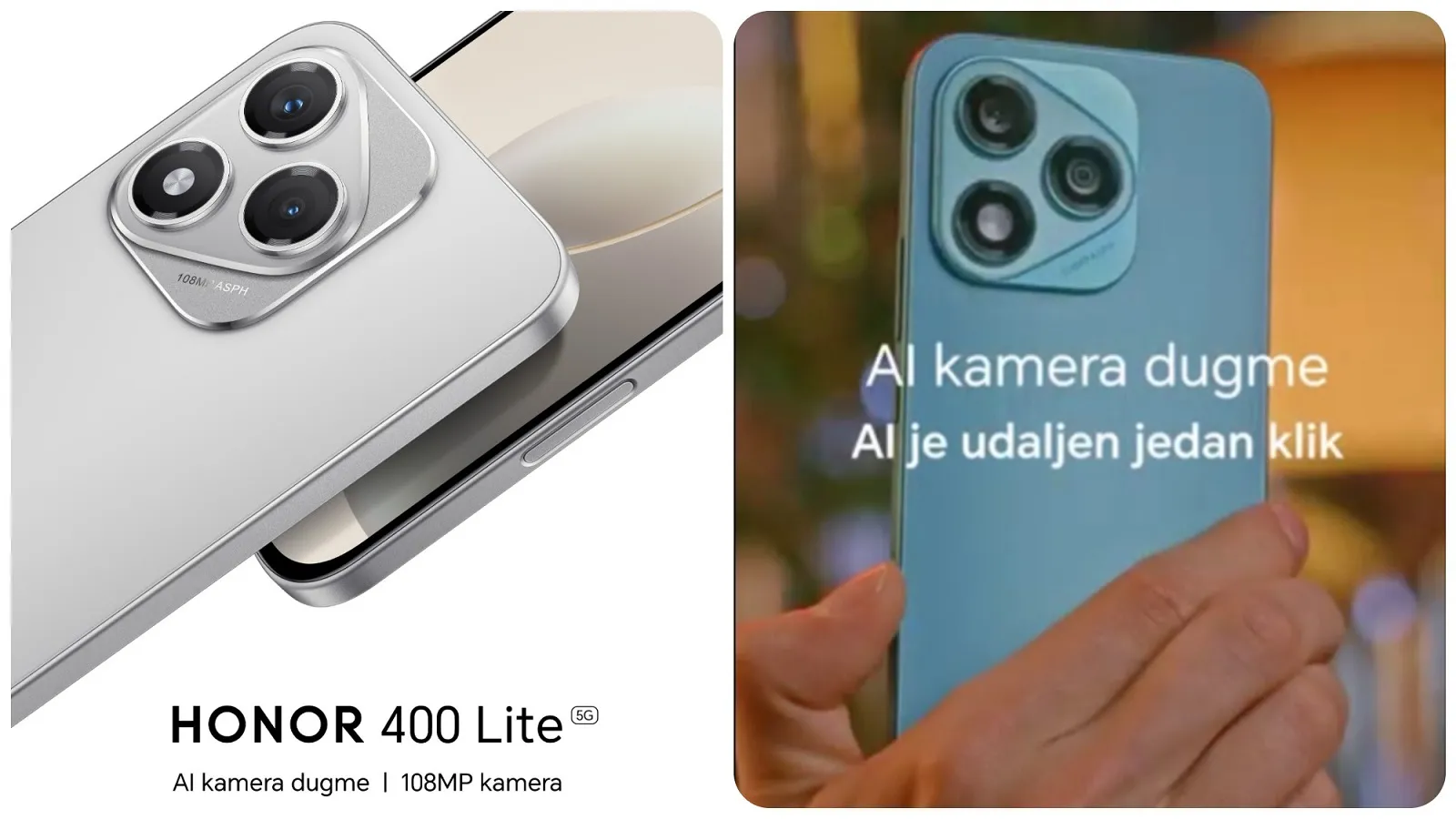 HONOR 400 Lite – Idealan partner za deljenje autentičnih priča