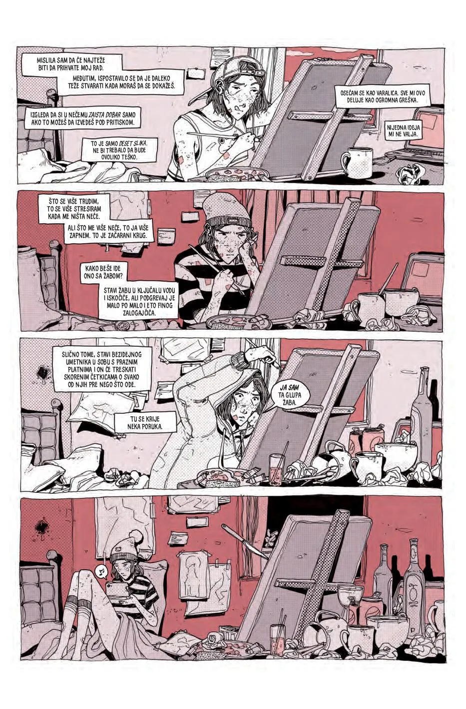 „Bili Skot će oslepeti": (Za)crtan gubitak sebe