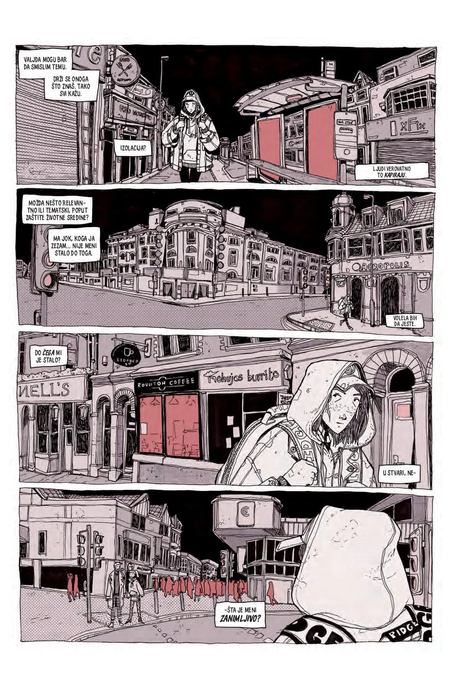 „Bili Skot će oslepeti": (Za)crtan gubitak sebe