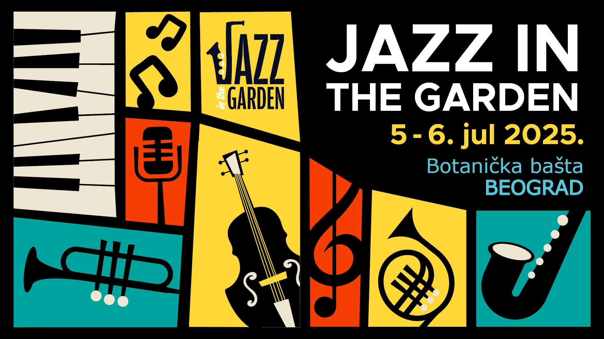 Jazz in the Garden // Botanička bašta // 05-06.07.