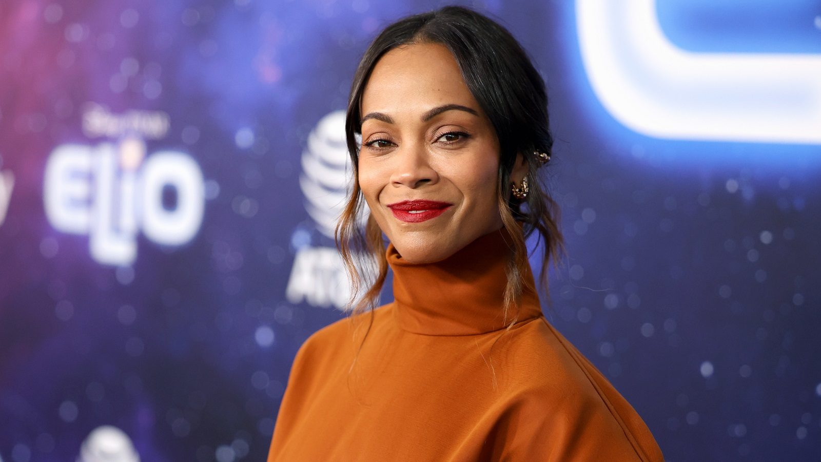 Zoe Saldana na svetskoj premijeri letnjeg hita „Elio” elio