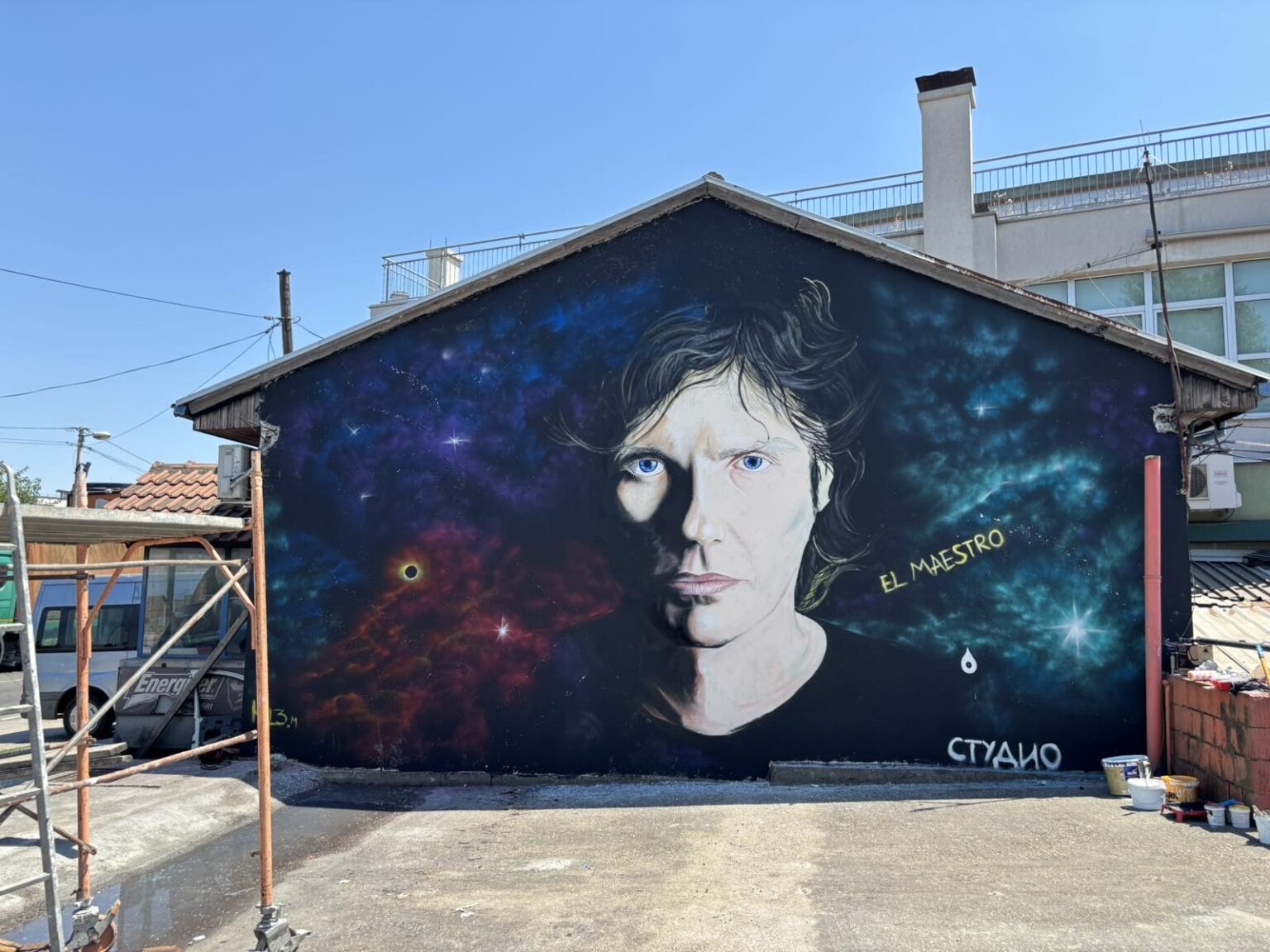 Na Dorćolu je uništen mural posvećen svetski poznatom DJ-u i nikom nije jasno zašto? 1 Na Dorćolu je uništen mural posvećen svetski poznatom DJ-u i nikom nije jasno zašto?