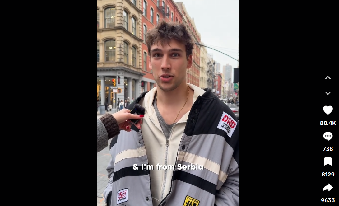 Vanja iz Srbije postao modna senzacija u Njujorku nakon snimka od milion pregleda: A kad mu zavirite na profil otkrićete da i on "pumpa"