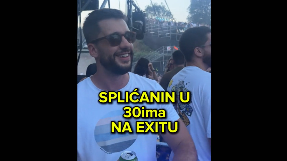 "Ista muka, kralju": Splićanin pokazao kako se provodi na Exitu i dokazao da smo sličniji nego što mislimo