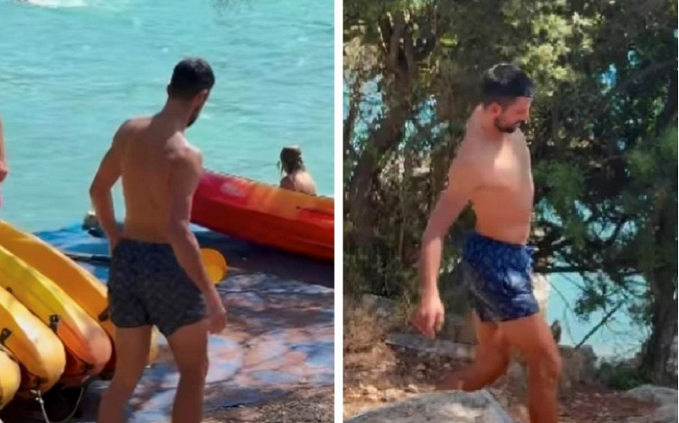 "Moramo da mu kupimo prave sandale": Đokovićev snimak sa hrvatske plaže nasmejao mnoge