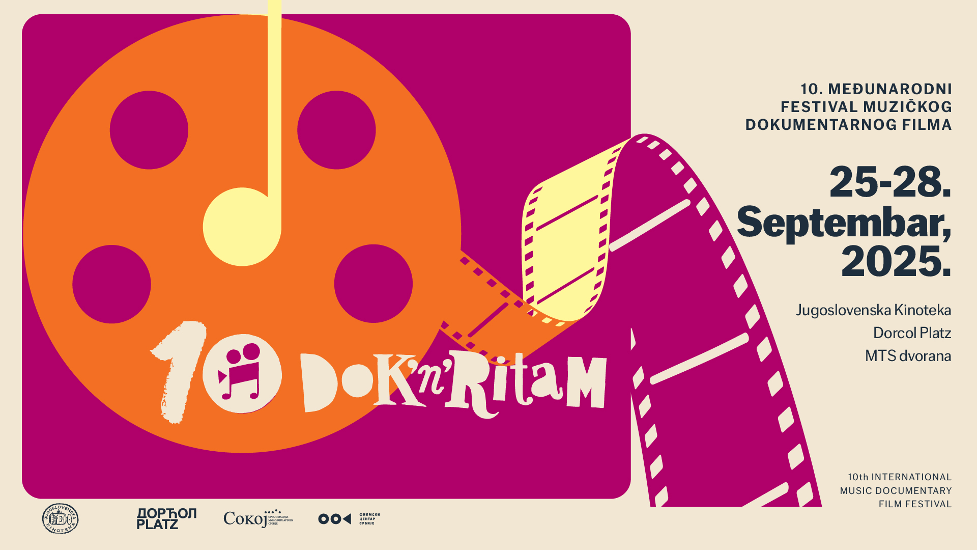 Jubilarno izdanje Dok’n’Ritma: U septembru filmovi o Haustoru, Divljanu, Dragoljubu Đuričiću i muzi Roling Stonsa