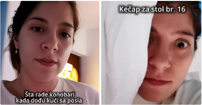 Srpkinja koja radi sezonu u Hrvatskoj pokazala šta muči sve konobare nakon posla i ljudi na mrežama ne prestaju da se smeju