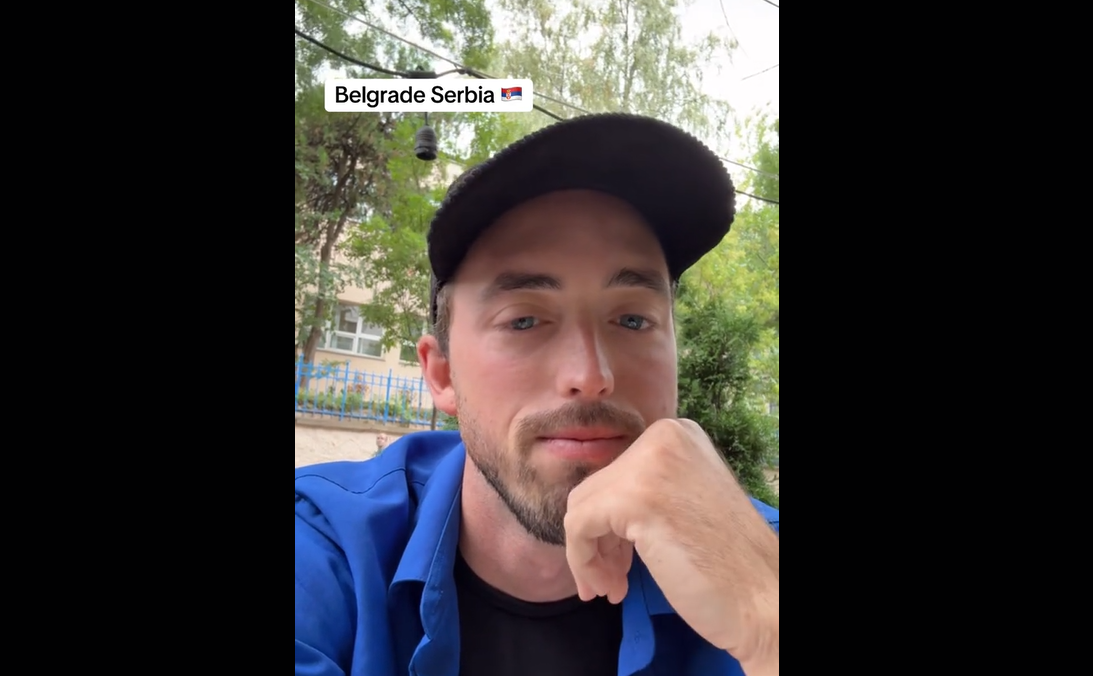 Stranac je rekao da je Beograd 10 od 10, ali zbog jedne stvari ljudi ga napadaju u komentarima